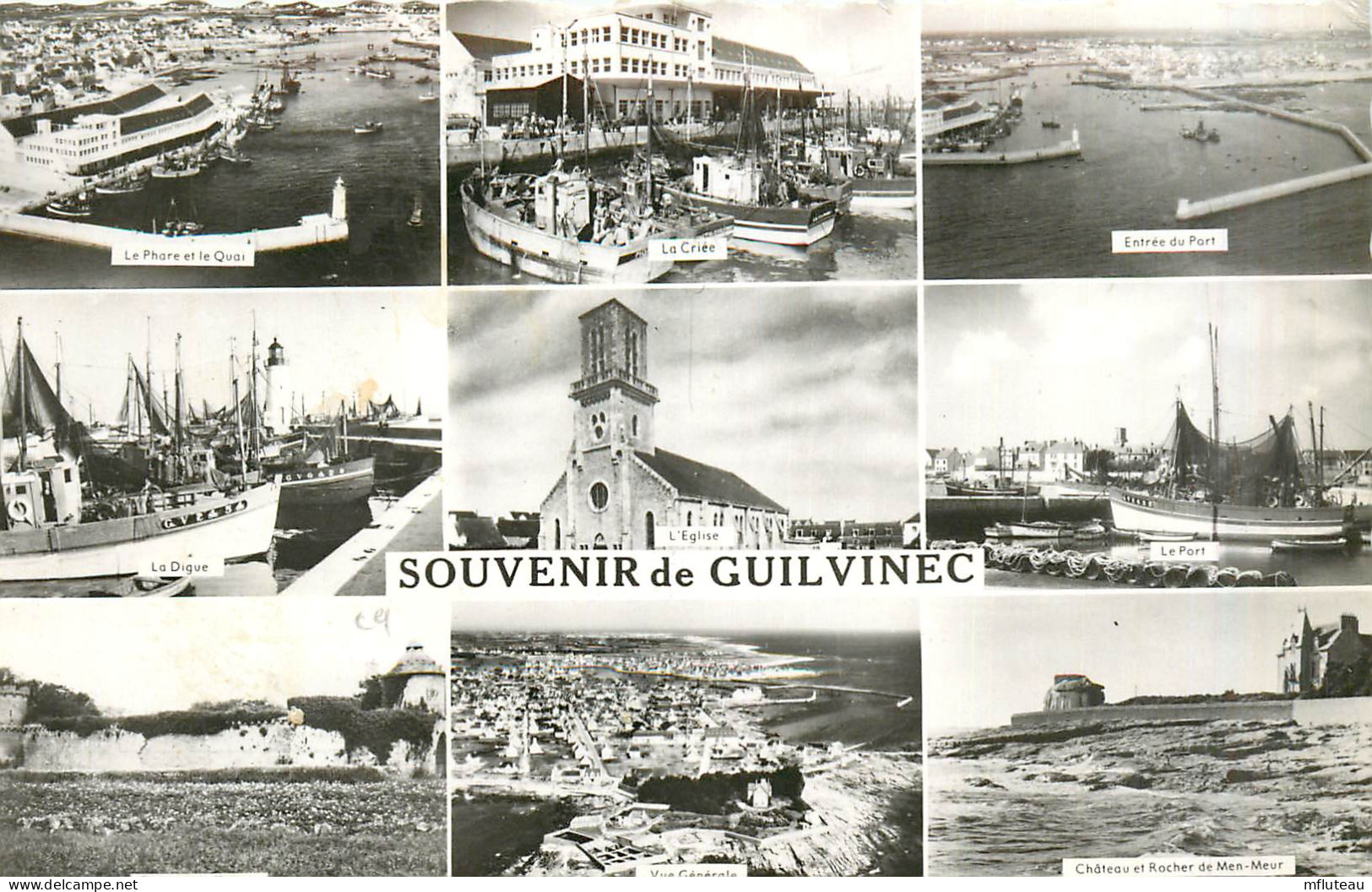 29* GUILVINEC  « souvenir »  Multi Vues   CPSM -FORMAT (9X14cm)      RL33.0607 - Guilvinec