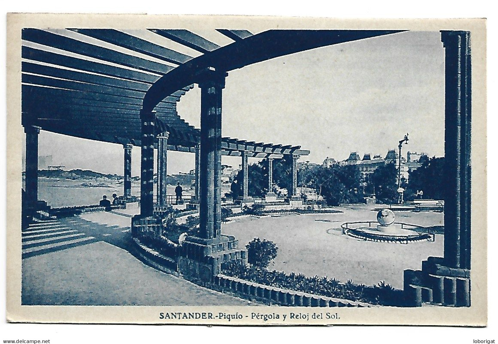 PERGOLA Y RELOJ DE SOL.- PIQUIO / SANTANDER.- ( ESPAÑA ) - Cantabria (Santander)