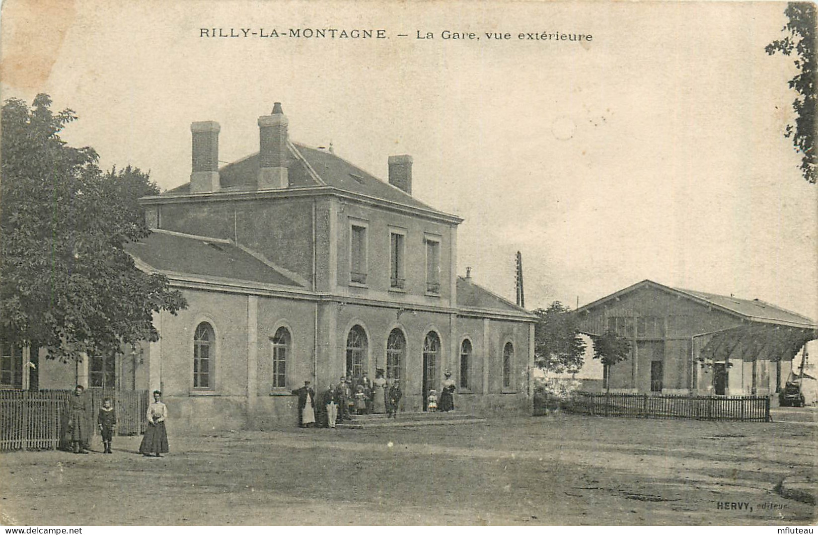 51* RILLY LA MONTAGNE    La Gare  RL41,0912 - Rilly-la-Montagne