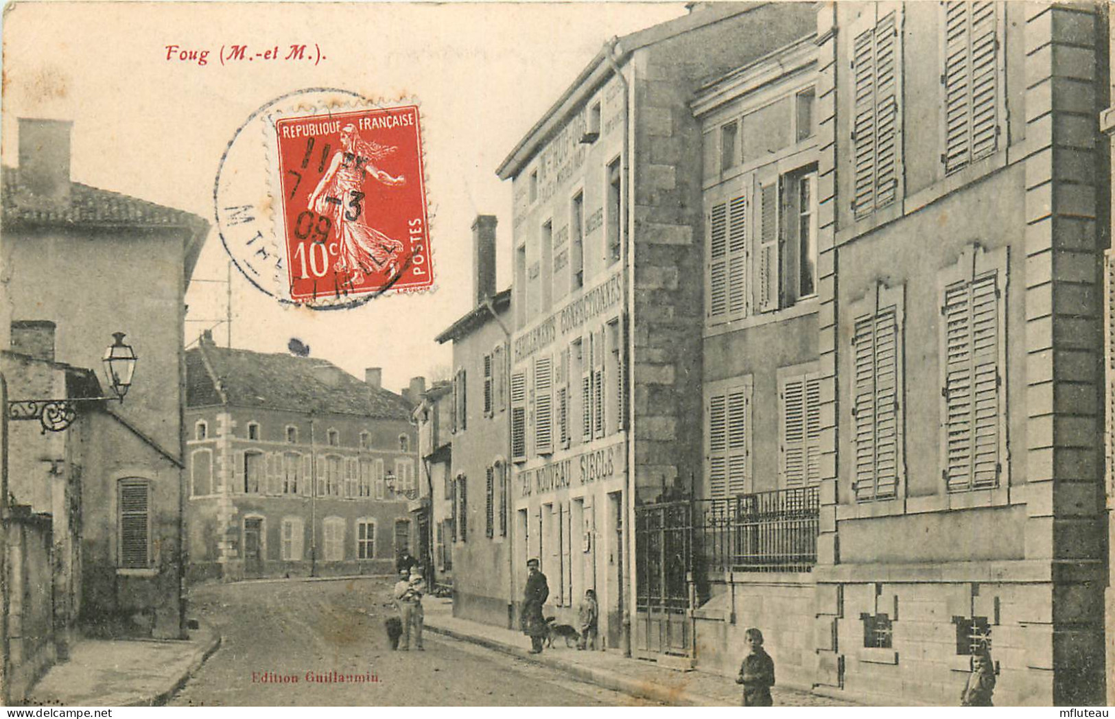 54* FOUG     Rue – Commerce « le Nouveau Siecle »    RL41,1193 - Foug