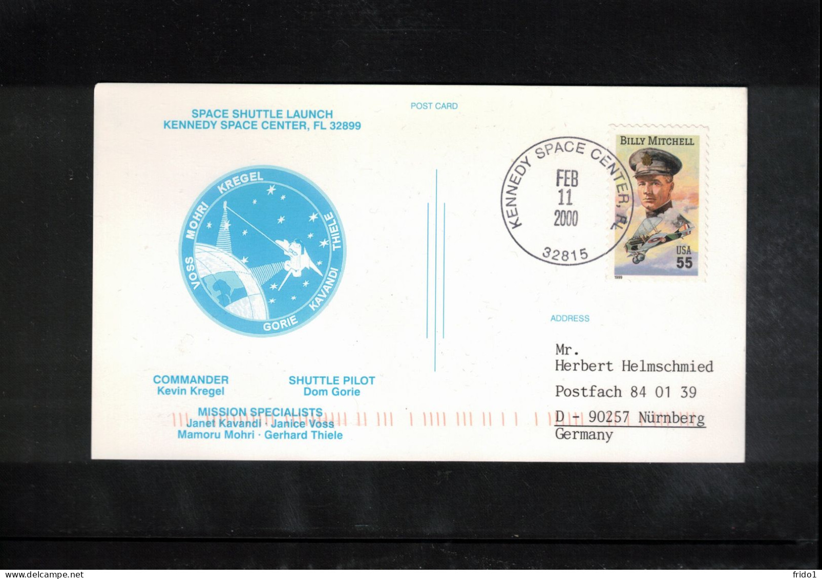 USA 2000 Space / Weltraum Space Shuttle Launch Interesting Postcard - Estados Unidos