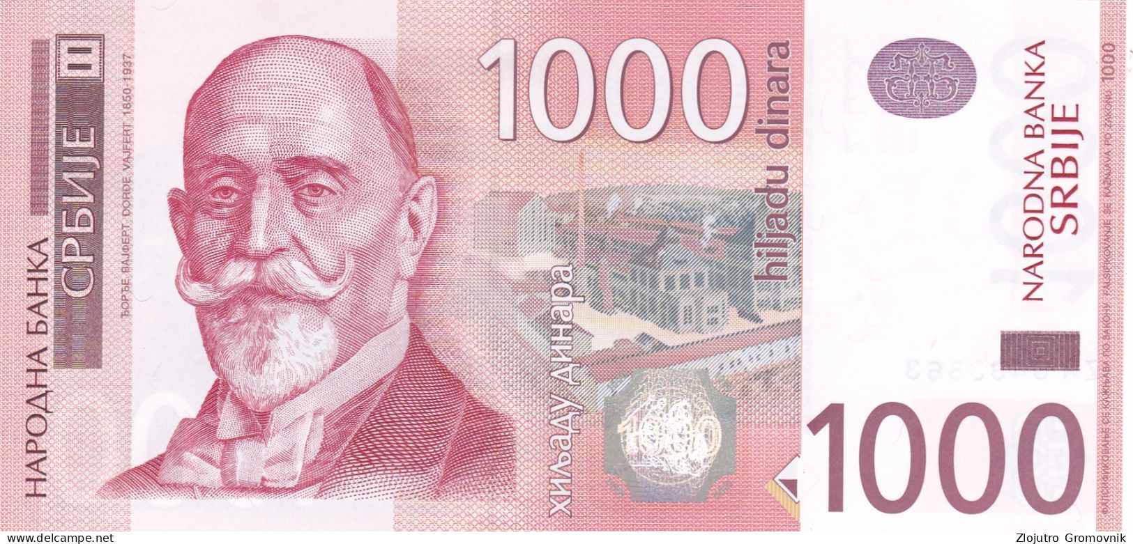 1000 Dinara 2003 KORI UDOVICKI REPLACEMENT ZA !!! UNC RRR - Serbien