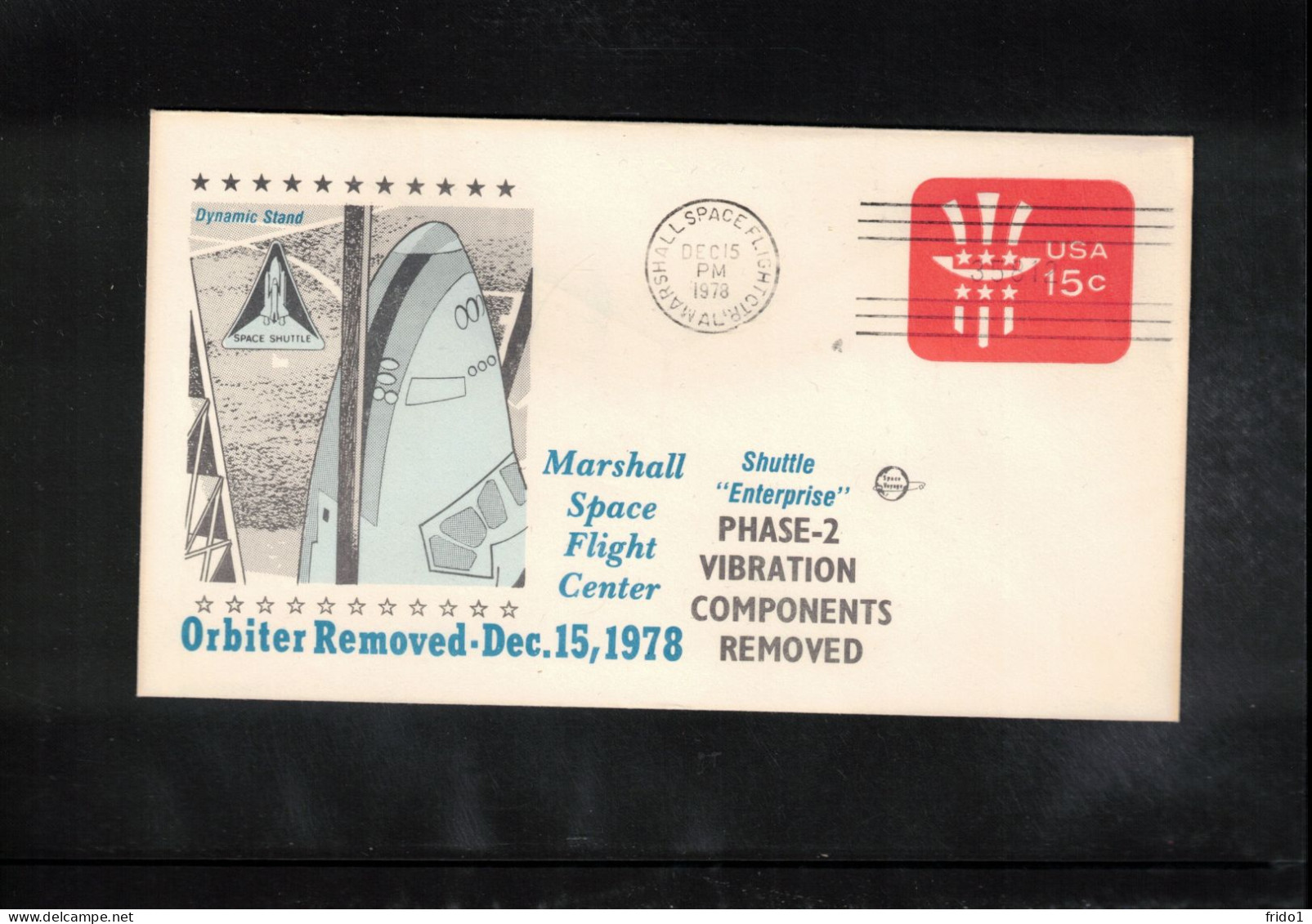 USA 1978 Space / Weltraum Space Shuttle Enterprise Tests Interesting Cover - Estados Unidos