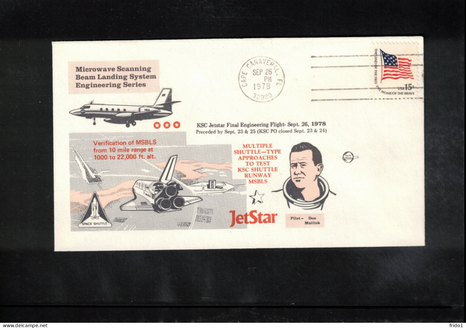 USA 1978 Space / Weltraum Space Shuttle Tests Interesting Cover - Etats-Unis