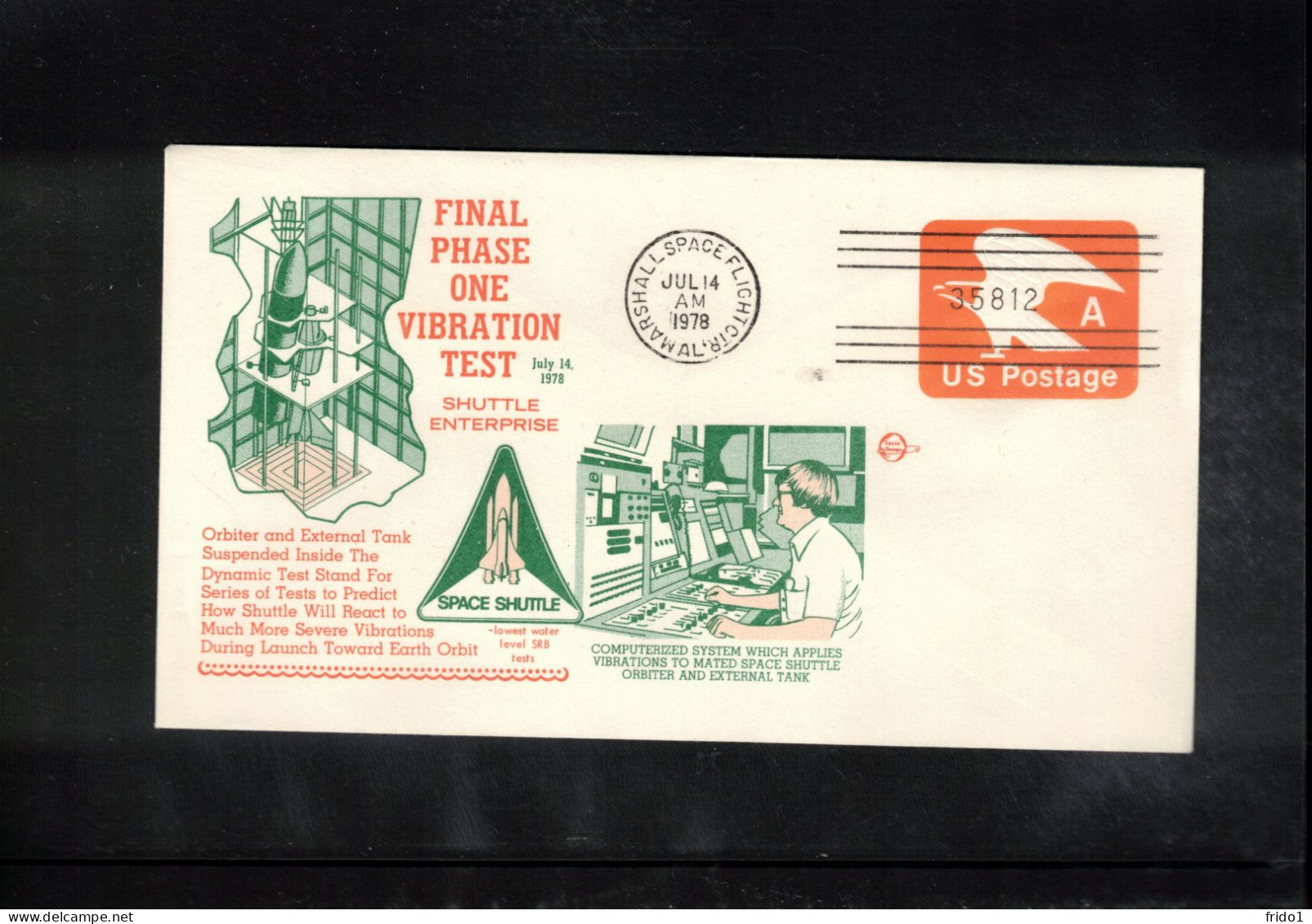 USA 1978 Space / Weltraum Space Shuttle Tests Interesting Cover - Etats-Unis