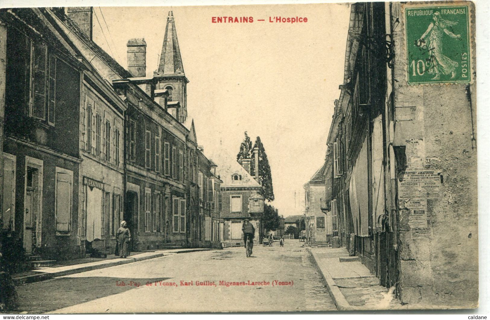 - 58 -NIEVRE -ENTRAINS -  L'Hospice - Saint Pierre Le Moutier