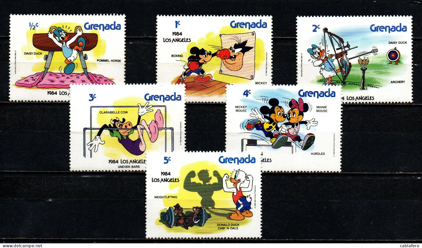 GRENADA - 1983 - Various Disney Characters - MNH - Grenade (1974-...)