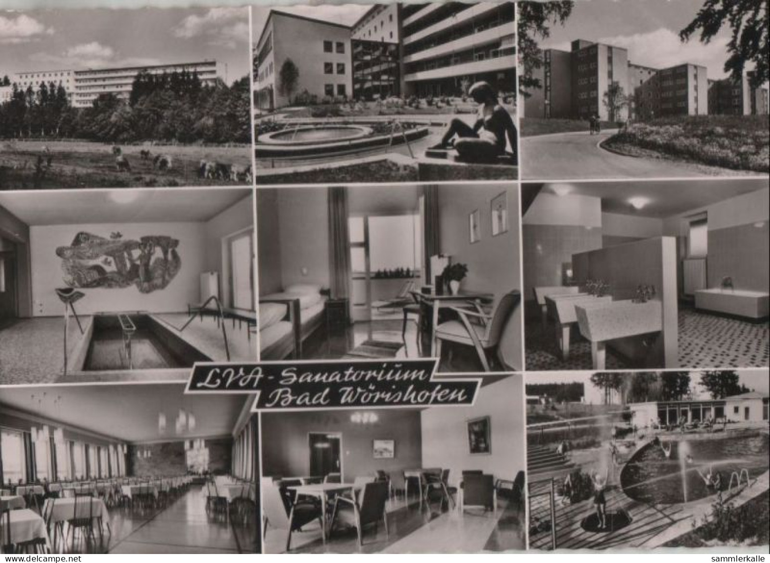 68079 - Bad Wörishofen - Sanatorium Der Landesversicherungsanstalt Schwaben - 1962 - Bad Woerishofen