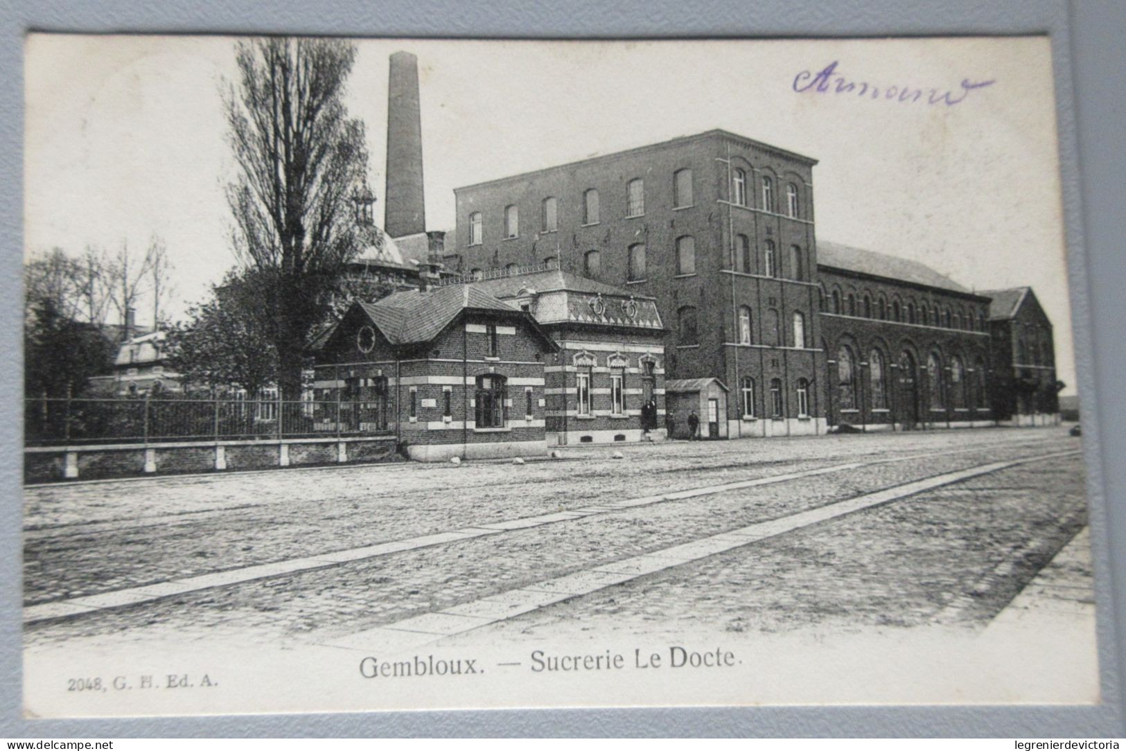 CPA - Gembloux Sucrerie Le Docte - Gembloux