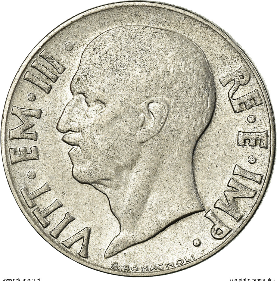 Monnaie, Italie, Vittorio Emanuele III, 20 Centesimi, 1939, Rome, TTB, Stainless - 1900-1946 : Victor Emmanuel III & Umberto II