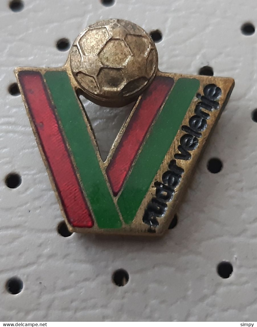 Football Club NK RUDAR Velenje  Slovenia Ex Yugoslavia Vintage Enamel Pin - Football