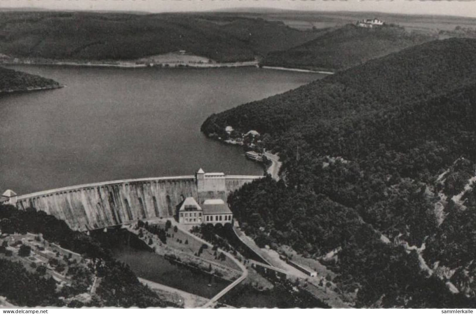 57829 - Edersee - Sperrmauer - Ca. 1960 - Edersee (Waldeck)