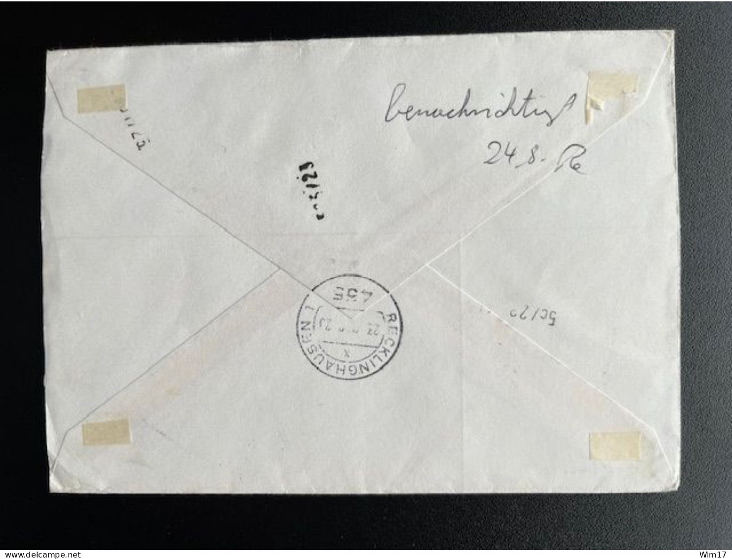 AUSTRIA 1969 REGISTERED EXPRESS LETTER VIENNA WIEN TO RECKLINGHAUSEN 22-08-1970 OSTERREICH EINSCHREIBEN EXPRES - Briefe U. Dokumente