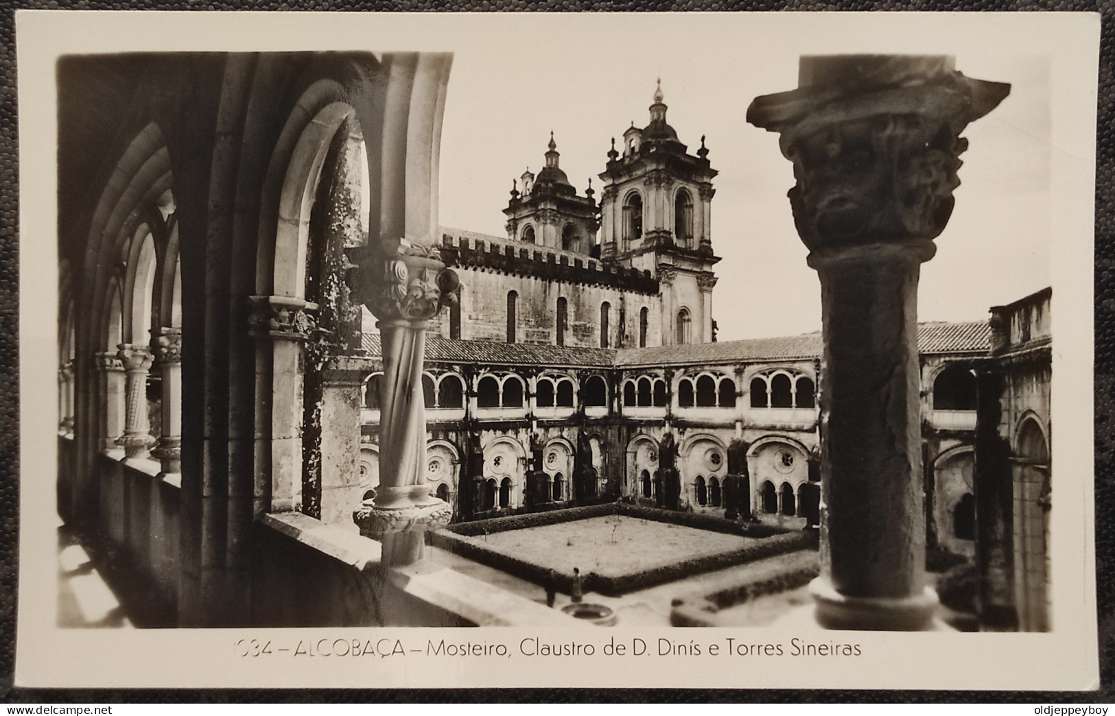  PORTUGAL ALCOBAÇA  MOSTEIRO Claustro De D.dinis E Torres Sineiras - Other & Unclassified