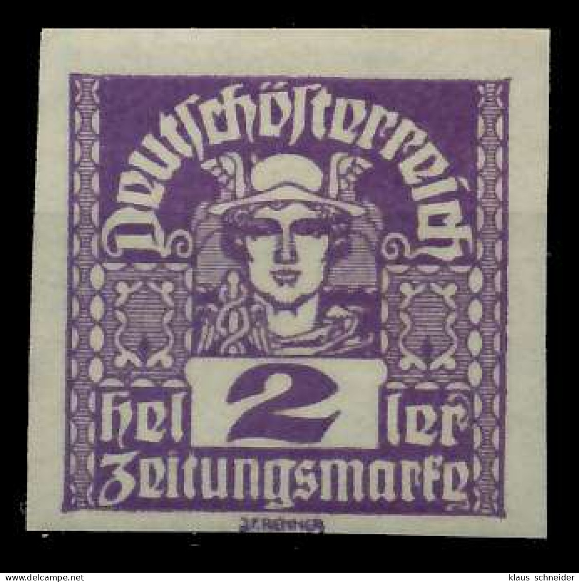 ÖSTERREICH 1920 21 ZEITUNGSMARKEN Nr 293x Postfrisch X7A8906 - Newspapers
