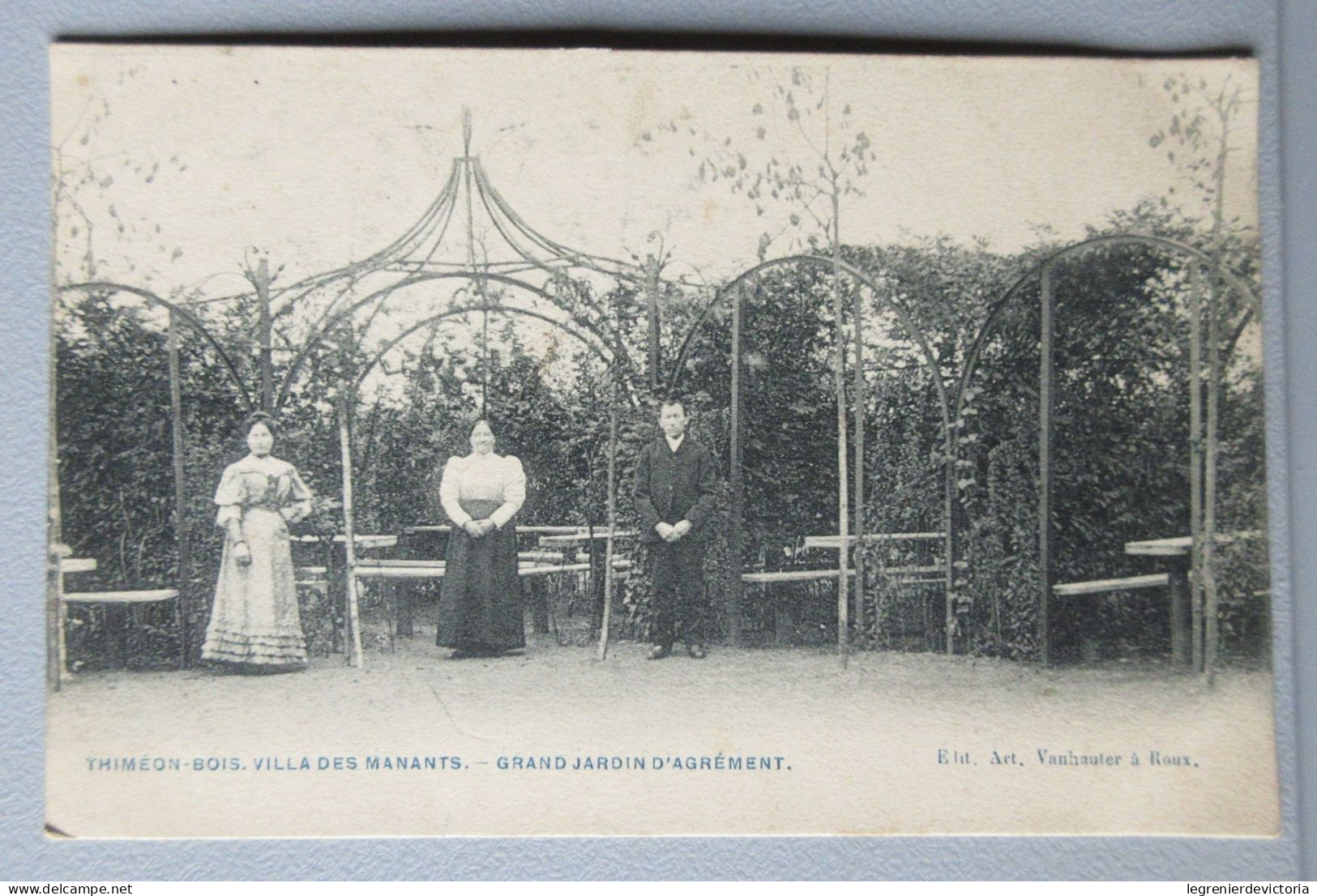 CPA - Thiméon - Bois Des Manants - Grand Jardin D'agrément - Pont-à-Celles