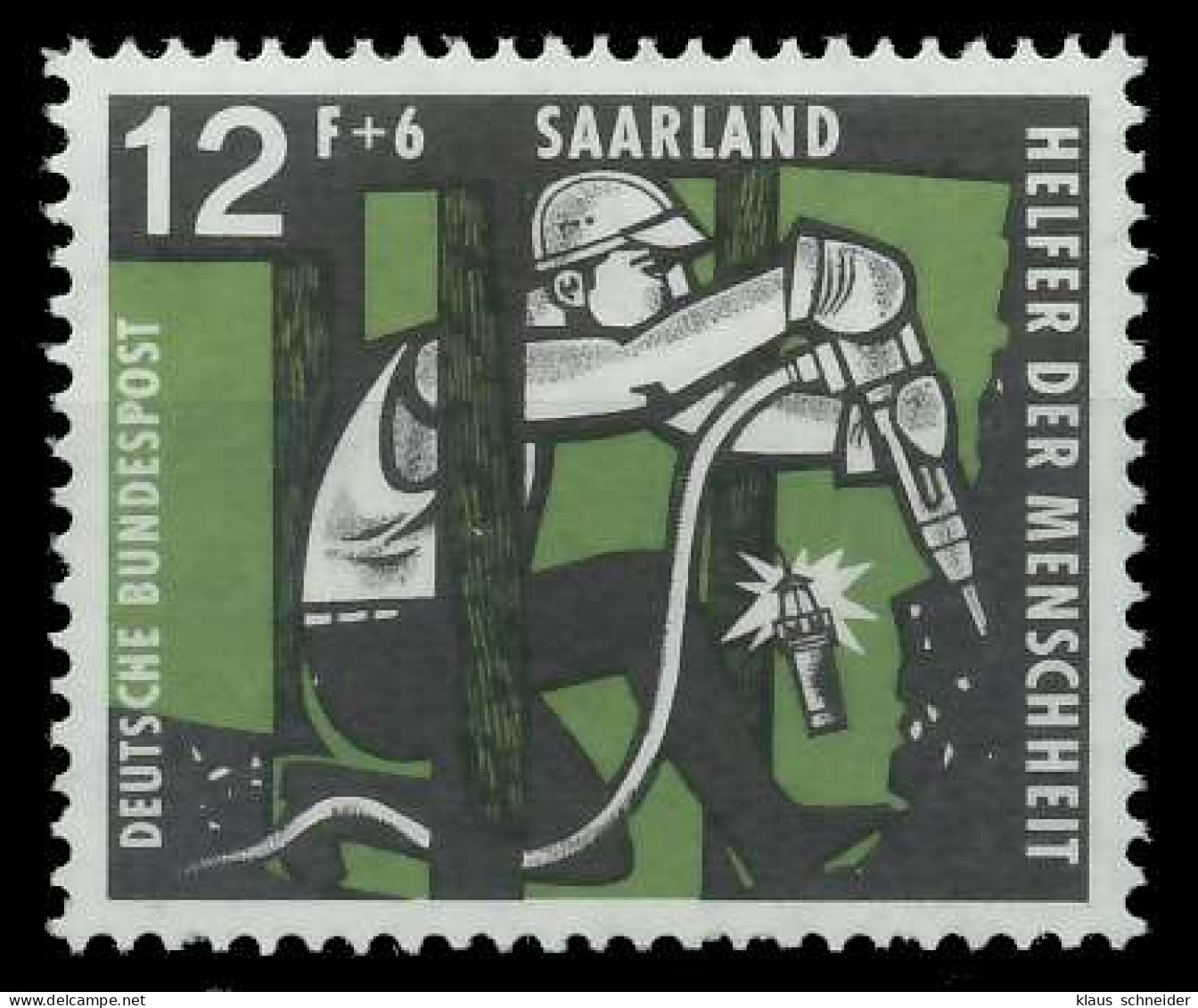 SAAR OPD 1957 Nr 405 Postfrisch X885F06 - Unused Stamps