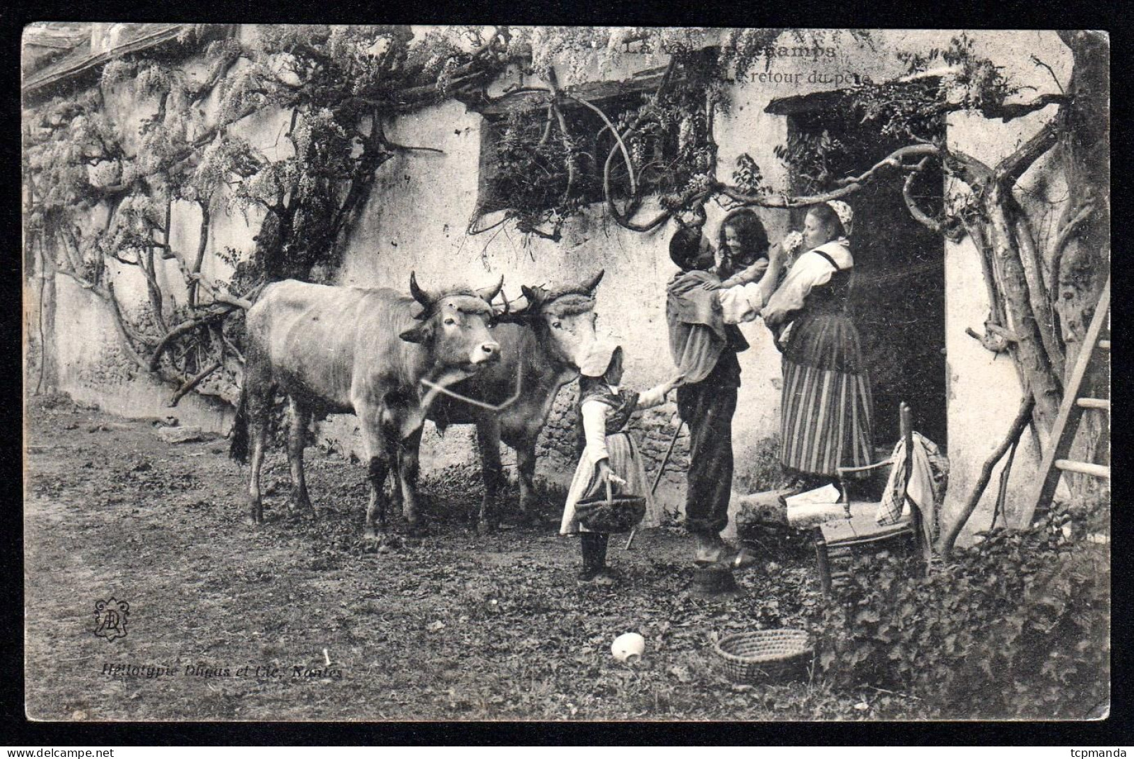 LA VIE AUX CHAMPS - Le Retour Du Père 1908 - Bauernhöfe