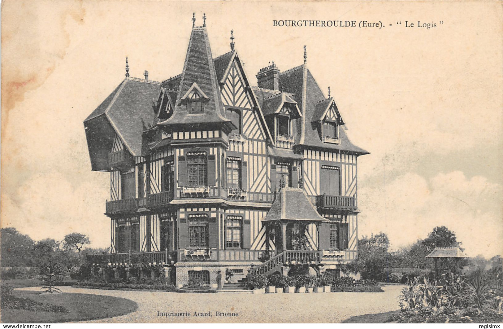 27-BOURGTHEROULDE-N°T251-A/0345 - Bourgtheroulde