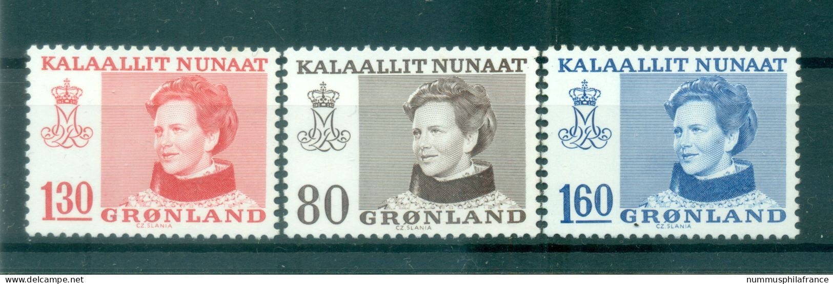 Groenland   1979 - Y & T N. 100/02 - Série Courante  (Michel N. 112/14) - Nuovi