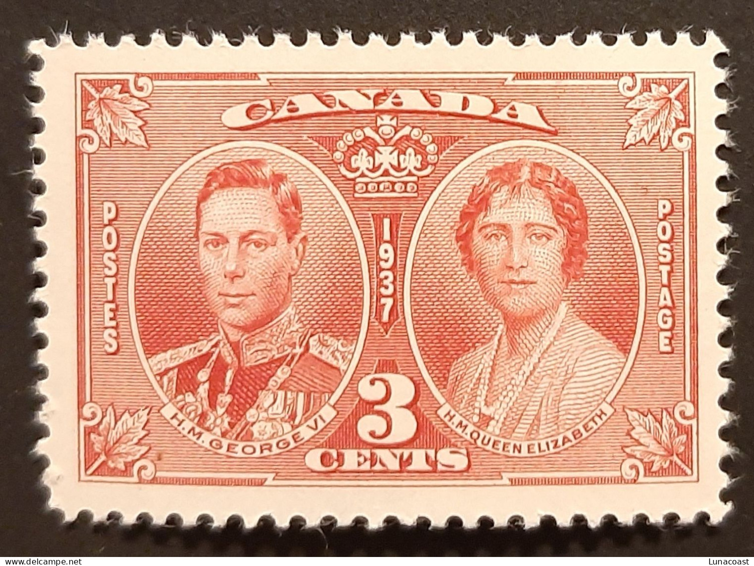 Canada 1937-1948 MNH Sc #237-276-277**  3 X Royal Family - Nuevos