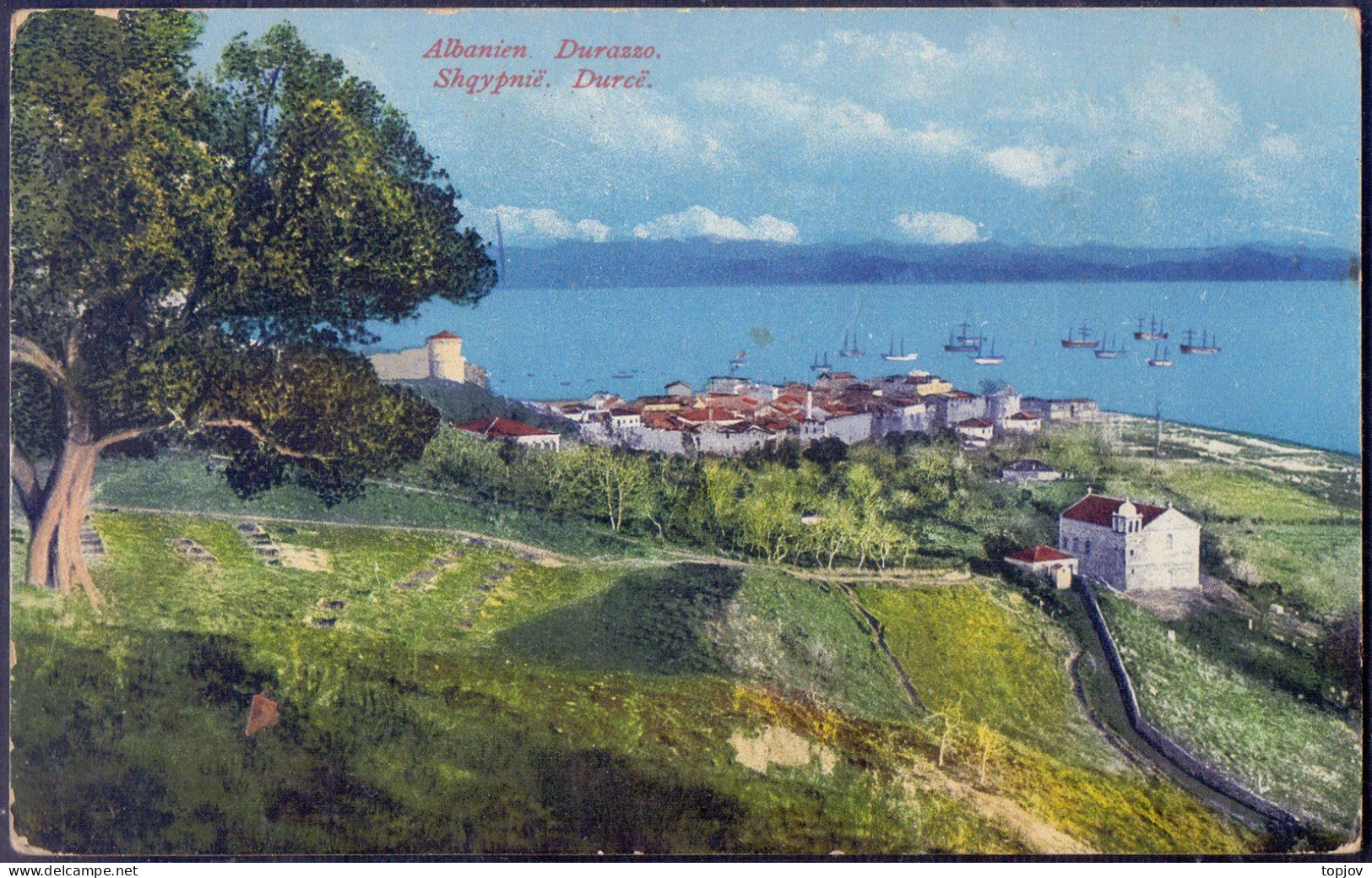 AUSTRIA K.u.K. - ALBANIA - ETAPENPOSTAMT 400/III - DURAZZO. - 1916 - WO1