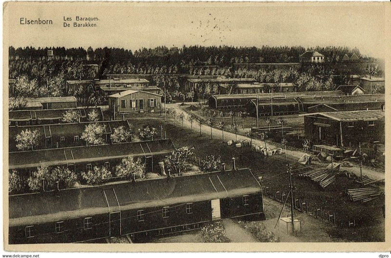 Elsenborn  Les Baraques  1931 - Elsenborn (Kamp)