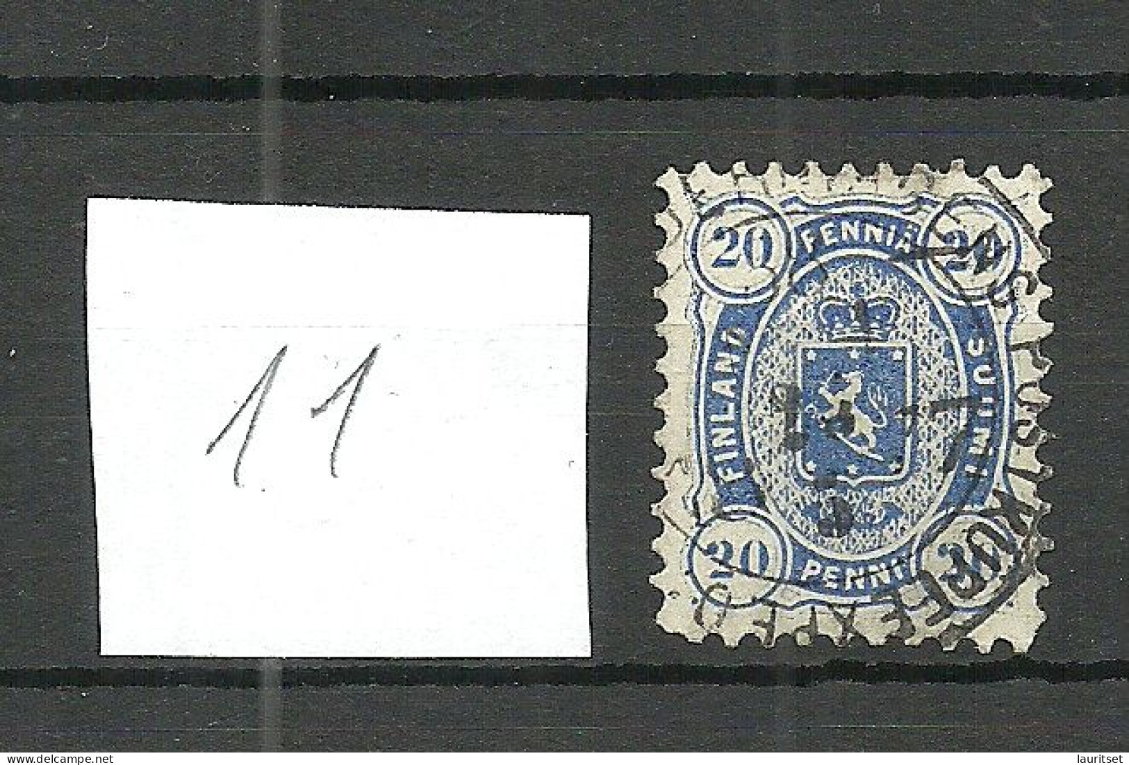 FINLAND FINNLAND 1875 Michel 16 A Y A O - Gebruikt