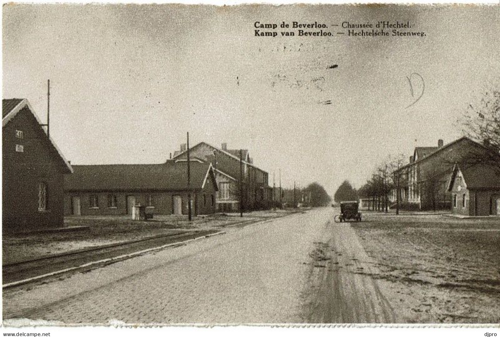 Camp De Beverloo  Chaussée D'hechtel 1937 - Leopoldsburg (Camp De Beverloo)