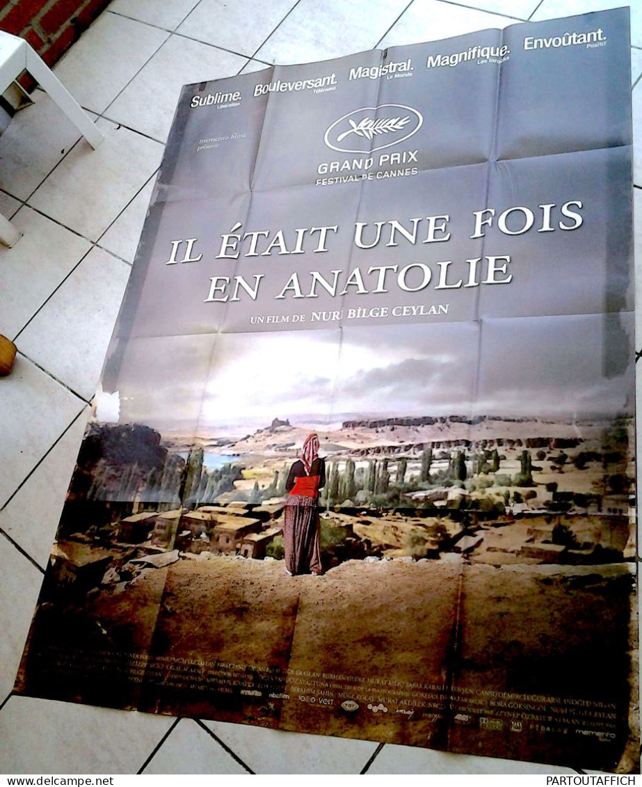 Affiche Ciné IL ÉTAIT UNE FOIS EN ANATOLIE Nuri Bilge Ceylan 160X120 2011 - Posters