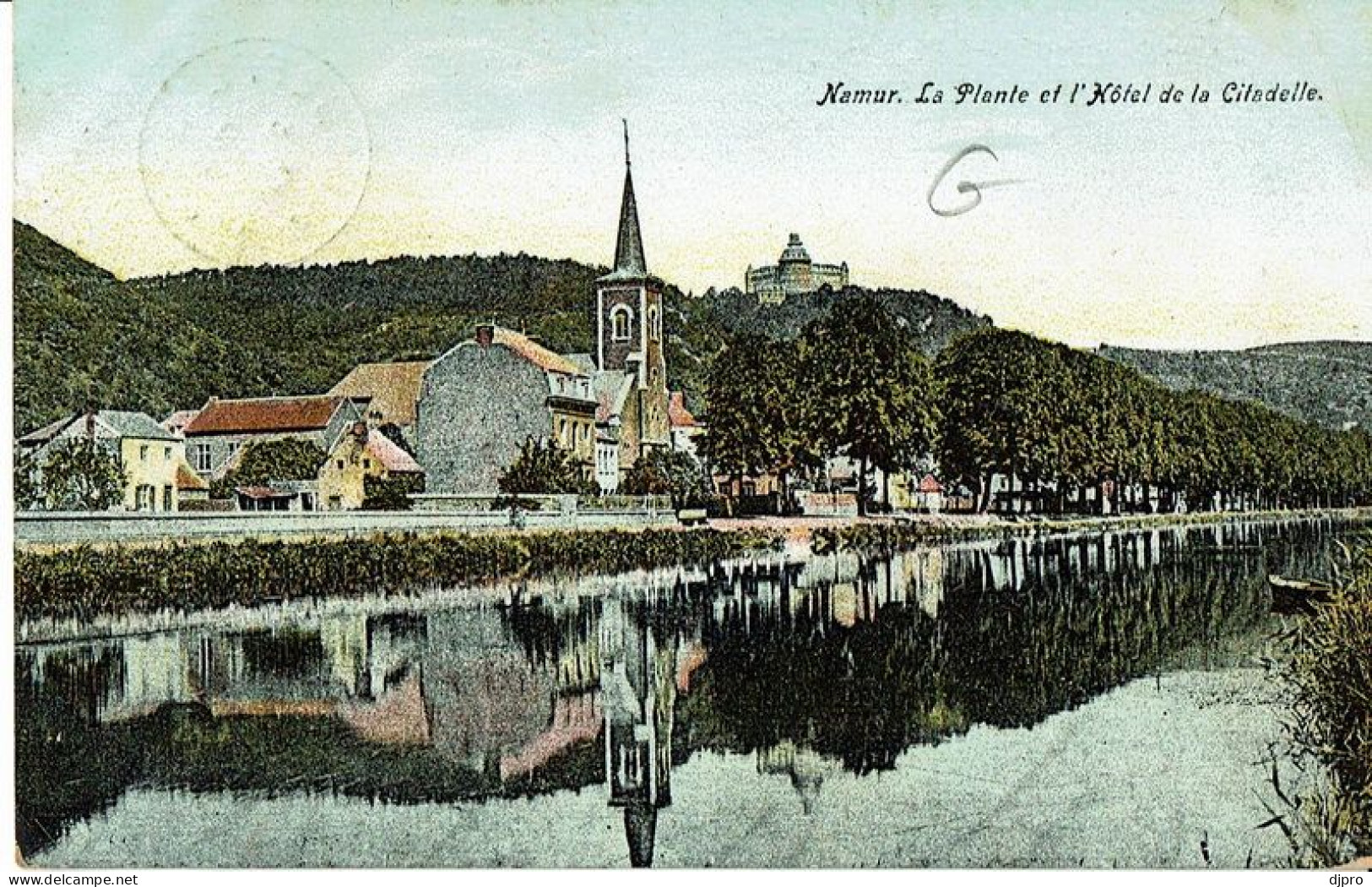 Namur La Plante Et L'hotel De La Citadelle 1906 - Namen