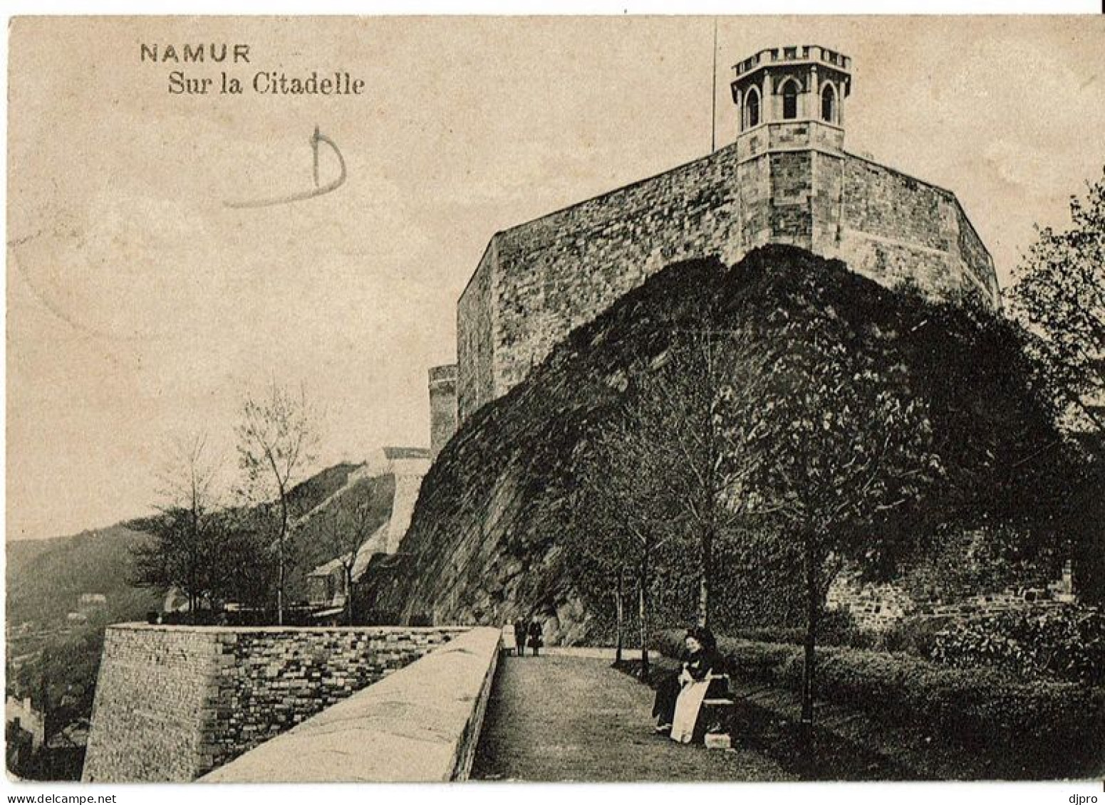 Namur  Sur La Citadelle  1913 - Namen