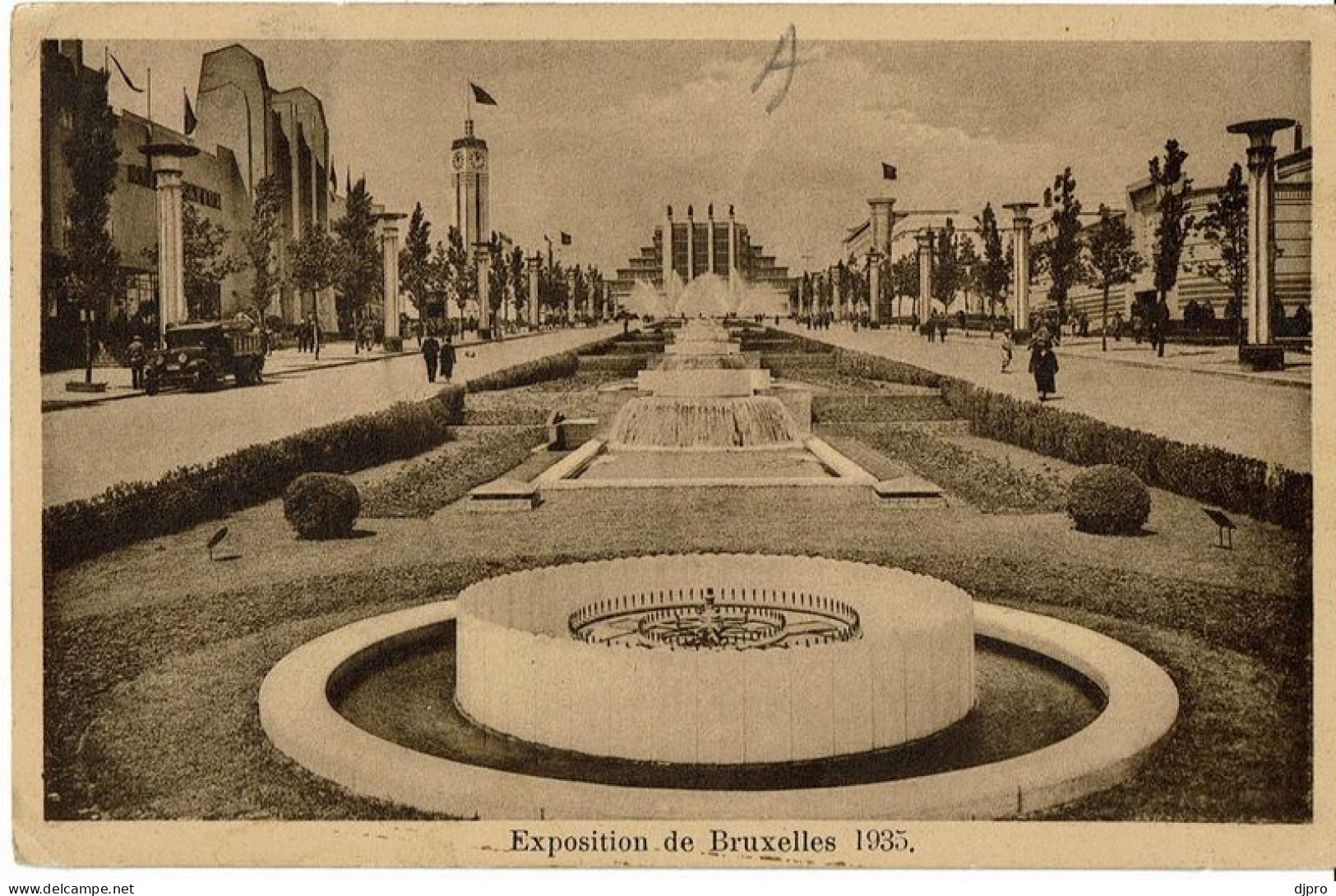 Bruxelles  Expo  1935 - Mostre Universali