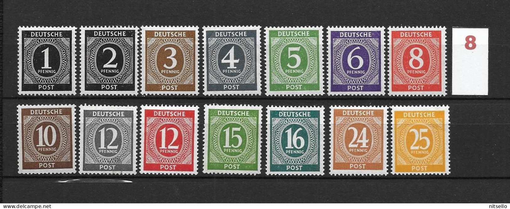 LOTE 1445  ///  ALEMANIA OCUPACIONES    ZONA ASS  **MNH    ¡¡¡ LIQUIDATION - JE LIQUIDE - ANGEBOT !!! - Postfris