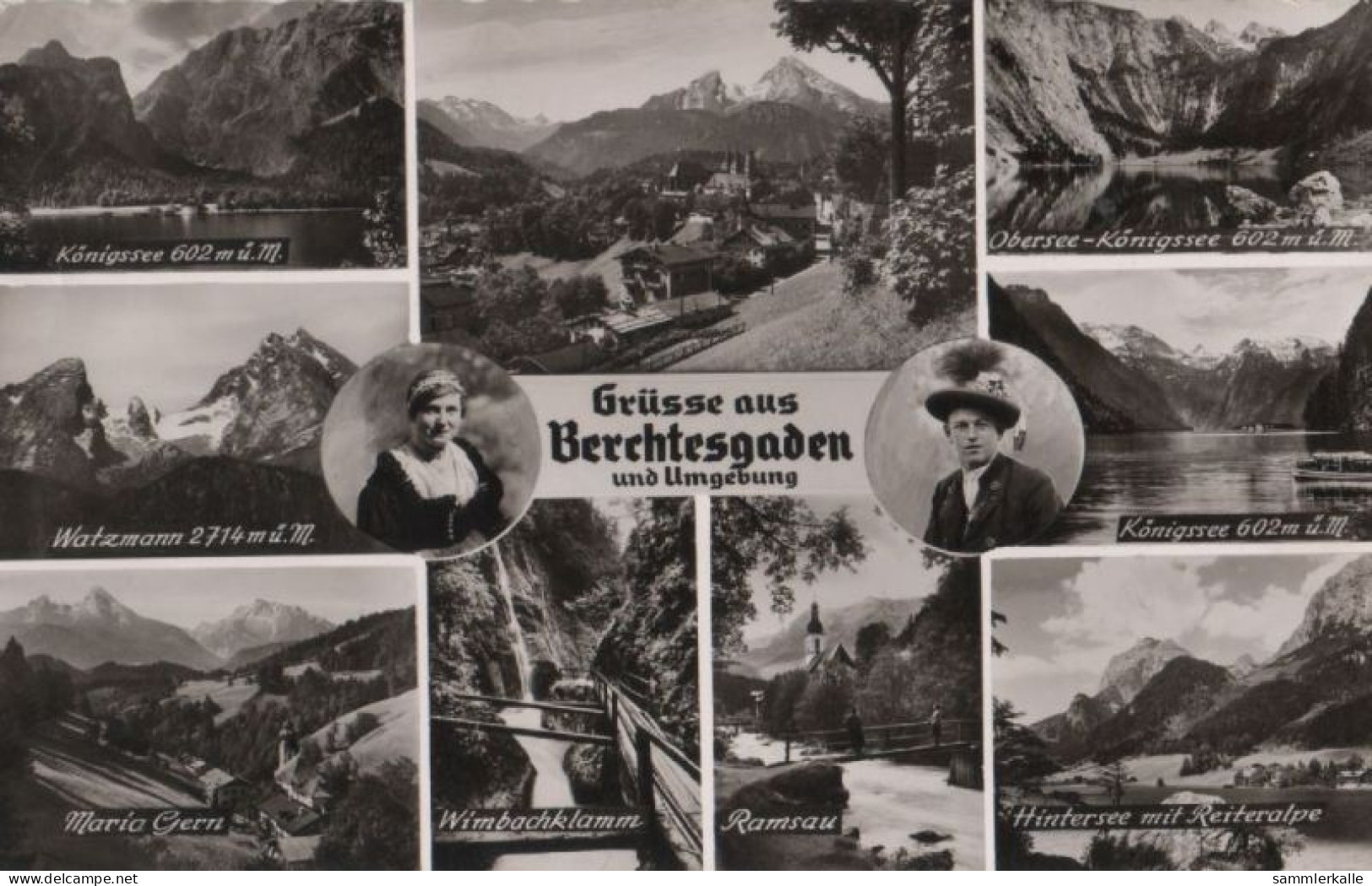 69186 - Berchtesgaden - Und Umgebung U.a. Watzmann - Ca. 1960 - Berchtesgaden