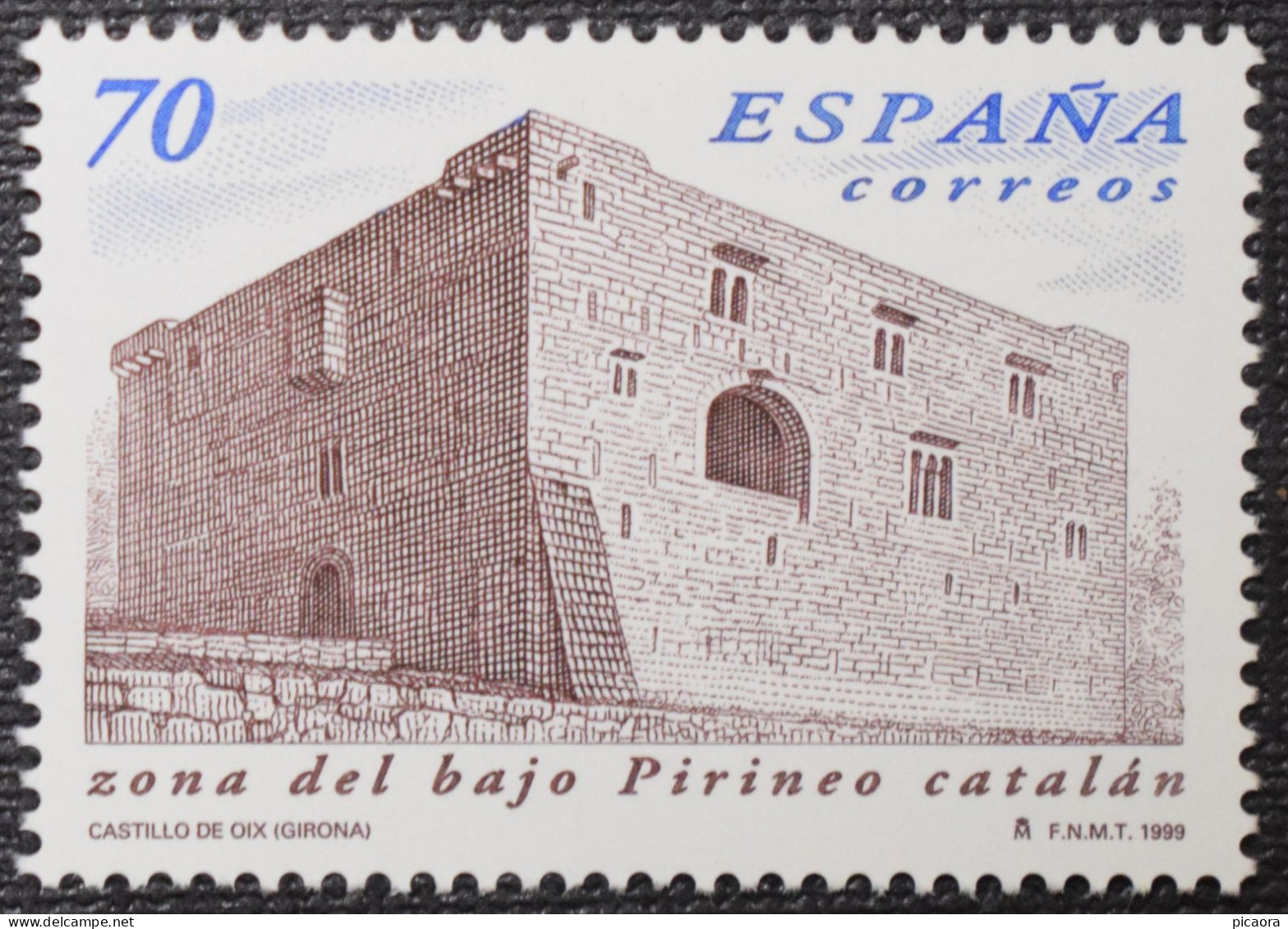 España Spain 1999  Castillos Castles Châteaux  Mi 3494 Yv 3240 Edi 3661   Nuevo New MNH ** - Châteaux