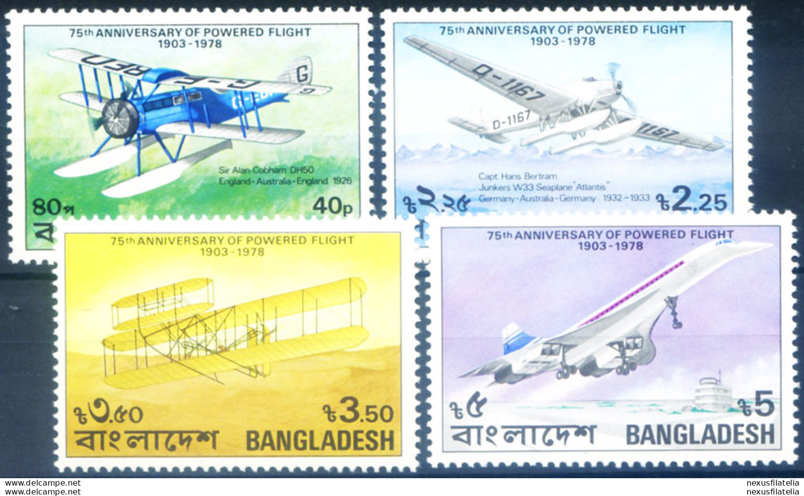 Storia Del Volo 1978. - Bangladesh