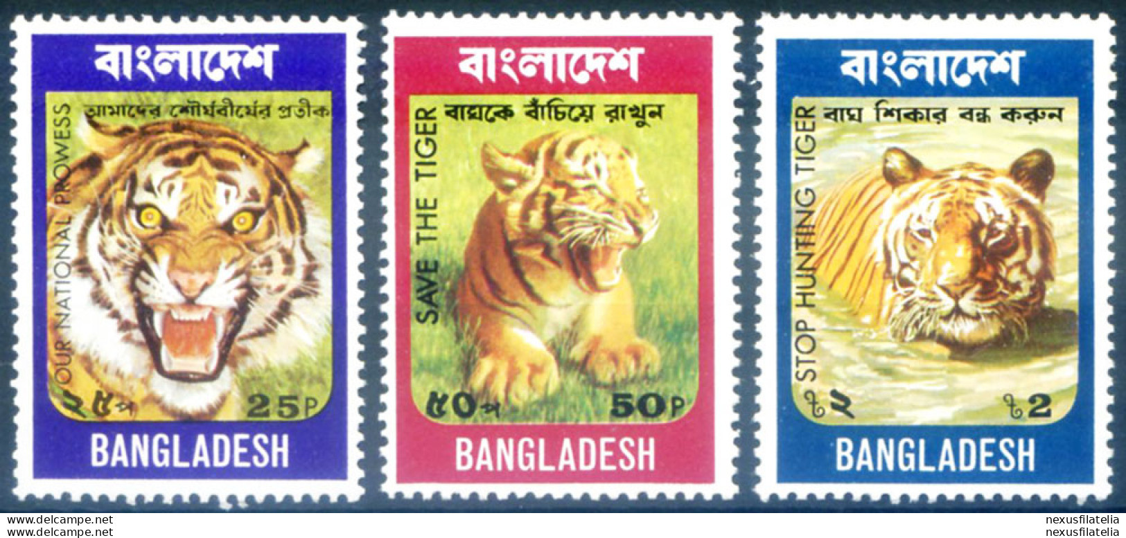 Fauna. Tigre 1974. - Bangladesh