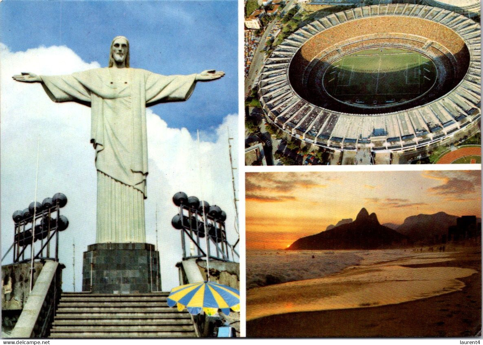 24-3-2024 (3 Y 51) Brazil  (posted) Rio De Janeiro & Stadium - Stadi