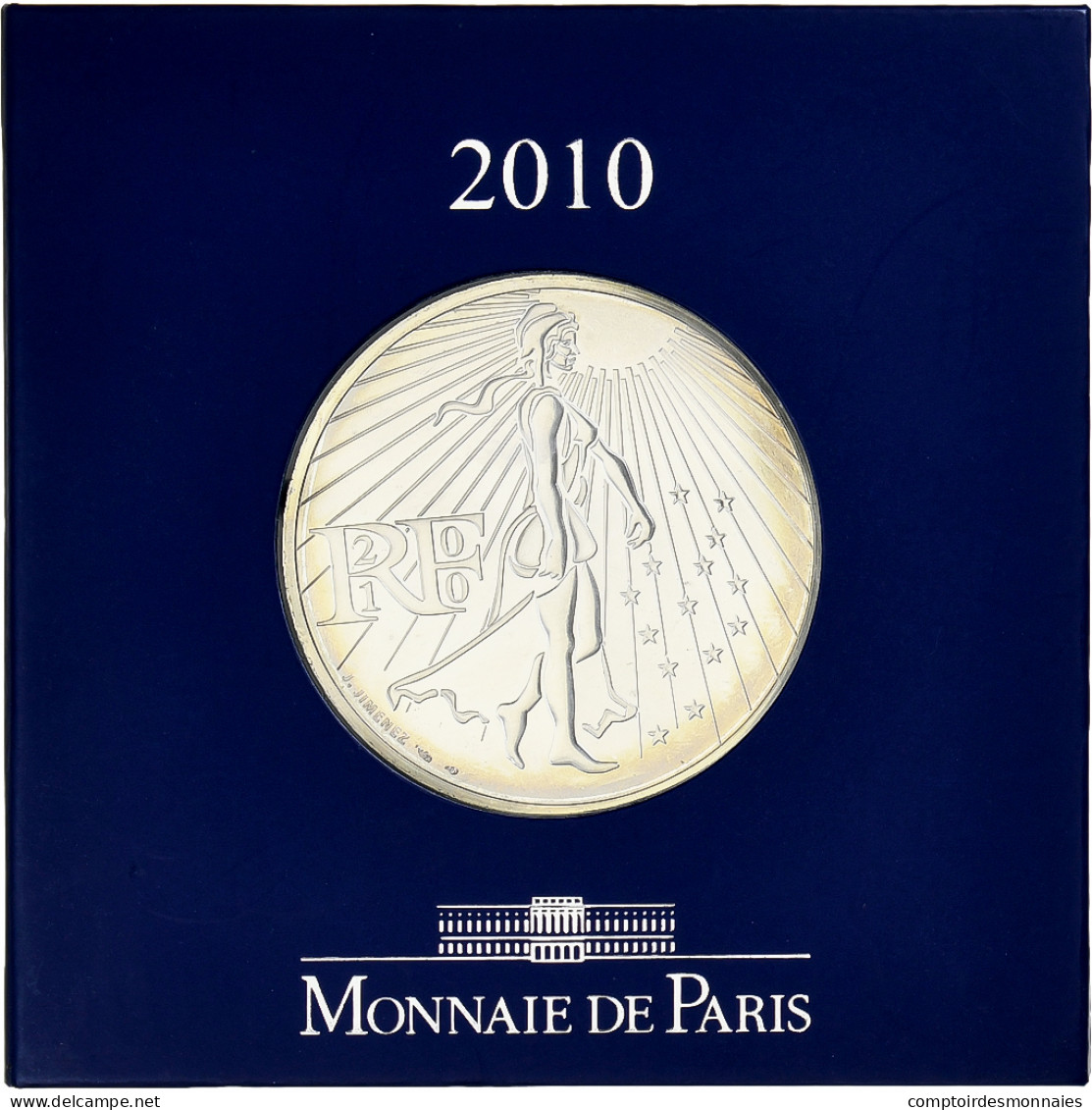 France, Semeuse, 50 Euro, 2010, Monnaie De Paris, FDC, Argent, KM:1644 - France