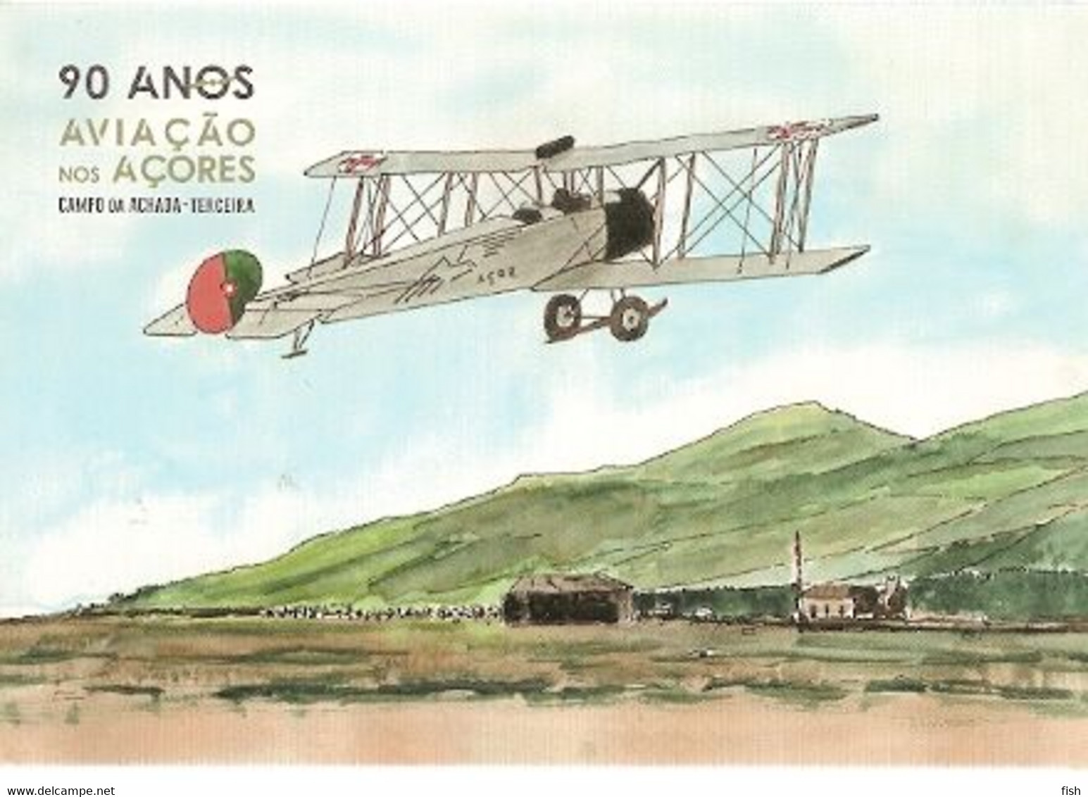 Portugal ** & Postal Stationary, 90 Years Of Azores Aviation  2020 (7987) - Ganzsachen