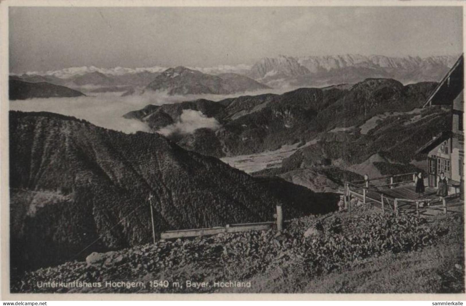 62857 - Hochgern - Unterkunfthaus - Ca. 1955 - Chiemgauer Alpen