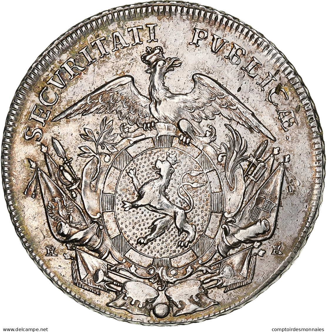 Margraviat De Brandebourg-Ansbach, Charles Alexander, Thaler, 1765, Schwabach - Taler Et Doppeltaler