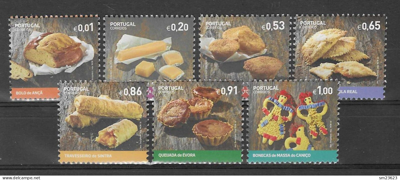 Portugal  2018  Mi.Nr. 4398 / 4404 , Portugiesische Spezialitäten - Postfrisch / MNH / (**) - Unused Stamps