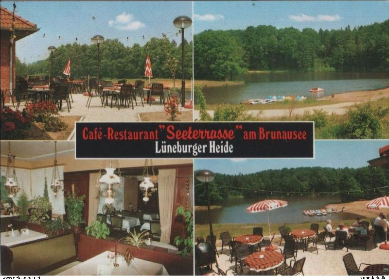 42336 - Bispingen - Cafe Seeterrasse, Brunausee - Ca. 1980 - Fallingbostel