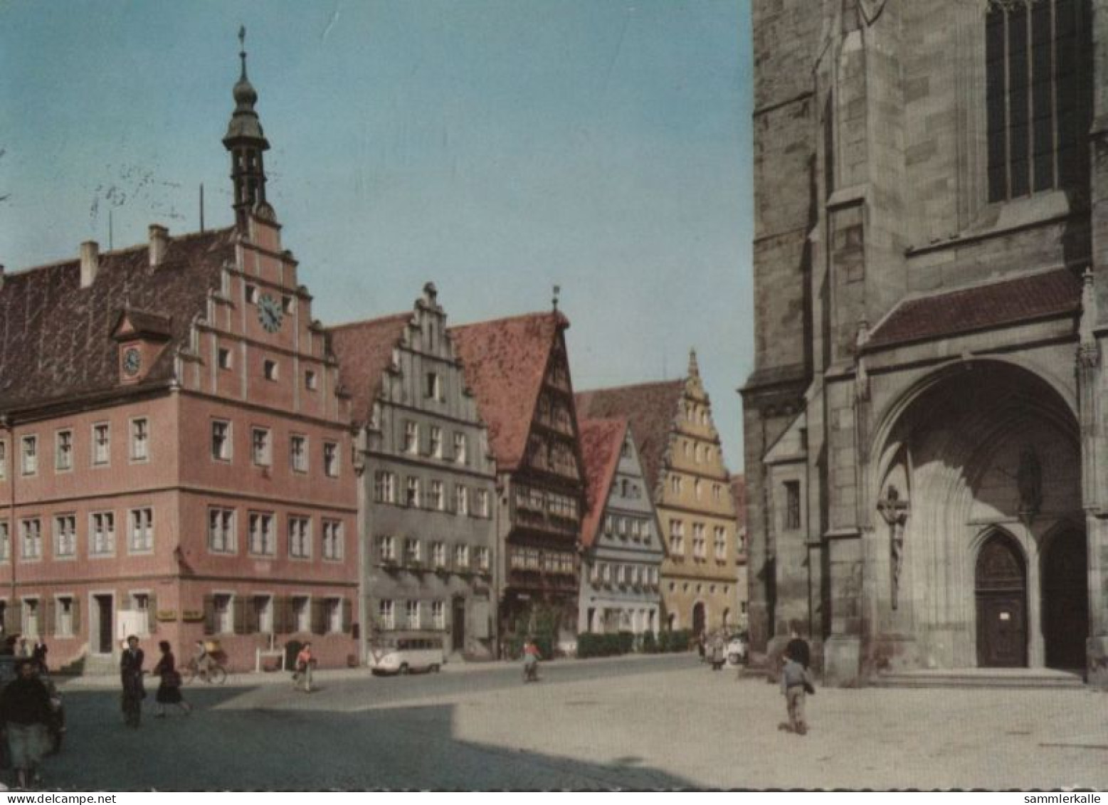 48362 - Dinkelsbühl - Marktplatz - 1962 - Dinkelsbuehl