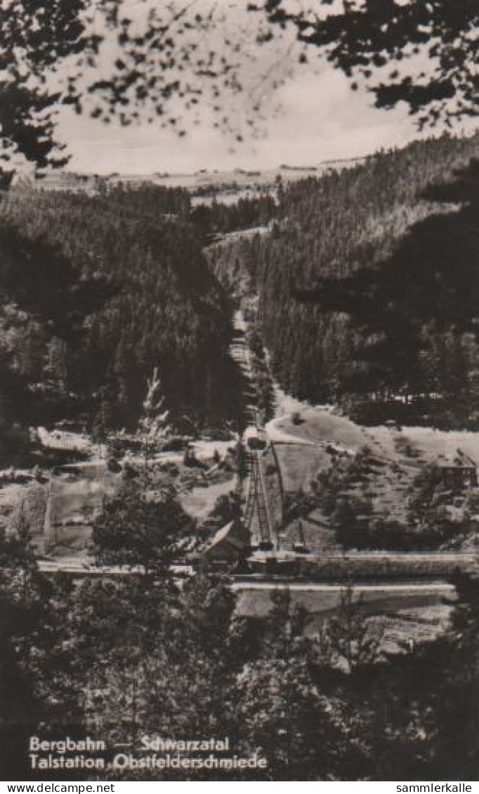 16853 - Schwarzatal Bergbahn - Obstfelderschmiede - Ca. 1965 - Schmalkalden