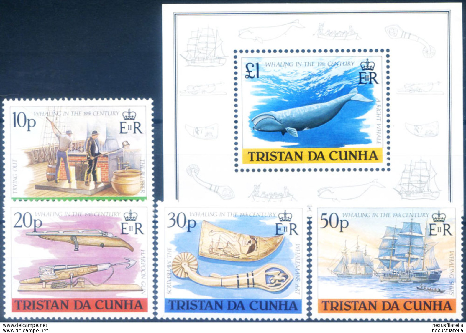 Caccia Alla Balena 1988. - Tristan Da Cunha