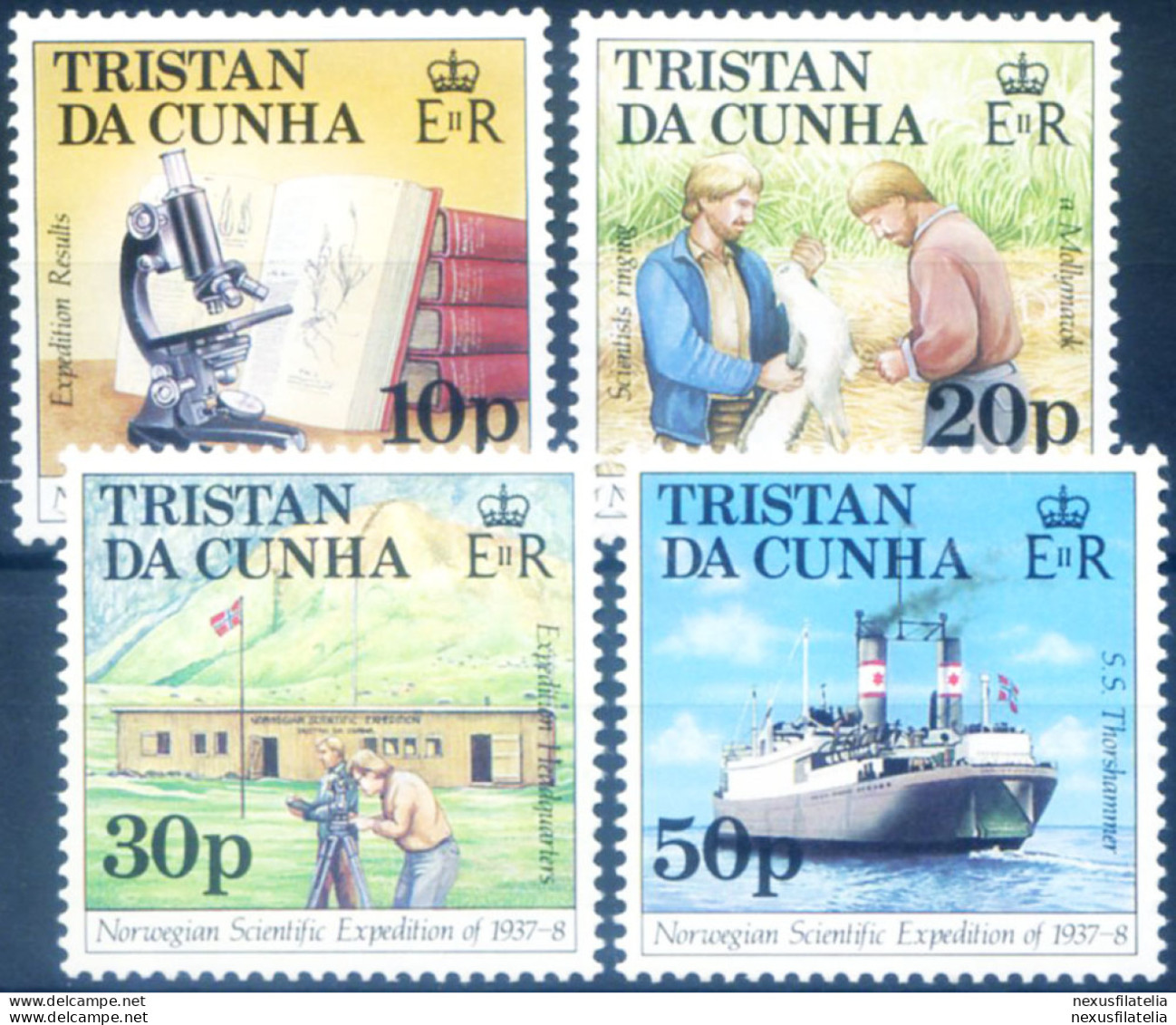 Missione Scientifica Norvegese 1937-1938. - Tristan Da Cunha