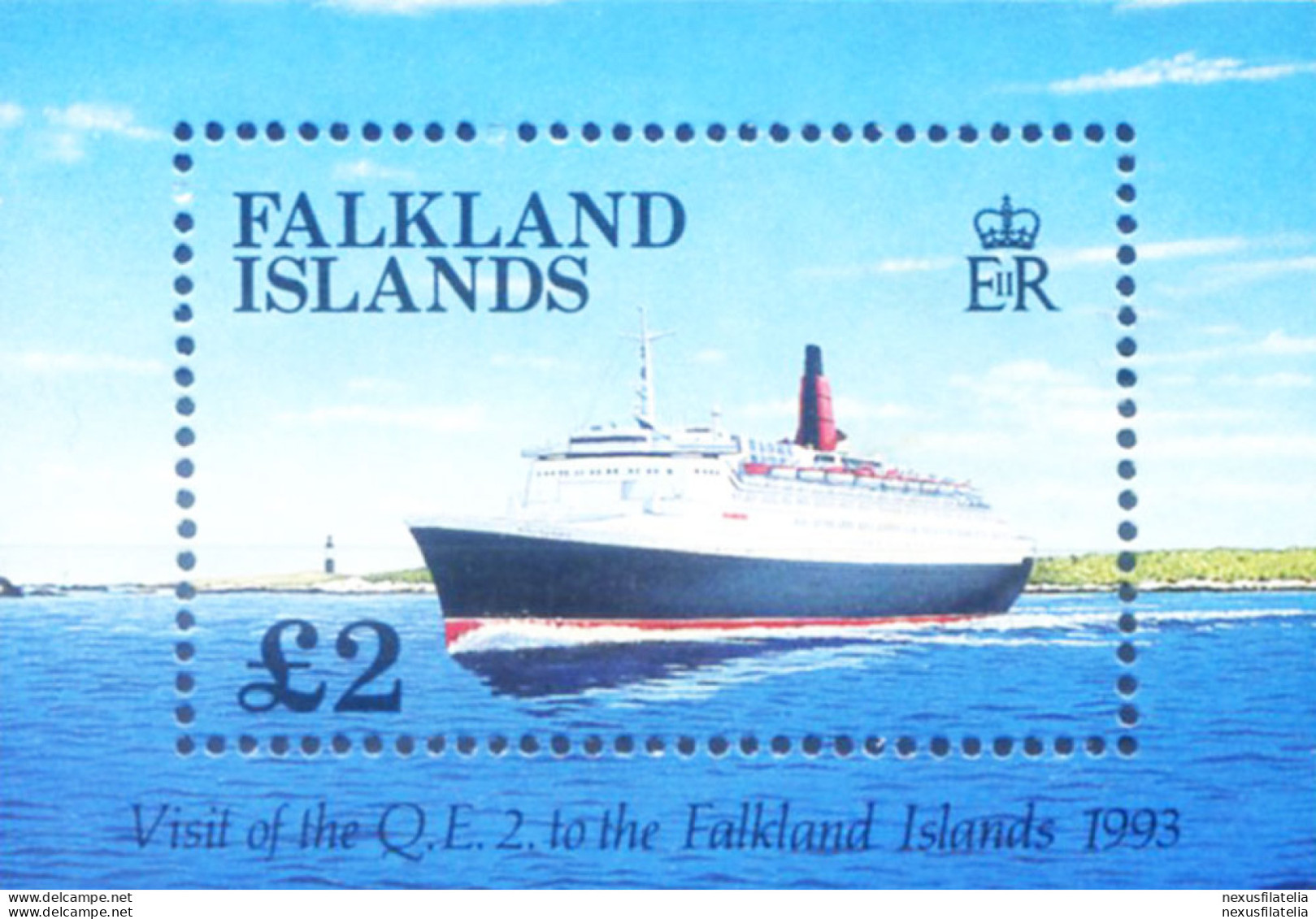 Nave "Queen Elizabeth II" 1993. - Falkland